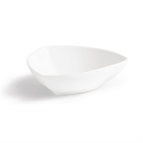 Olympia Whiteware Rounded Triangular Bowls 155mm (Pack of 6)