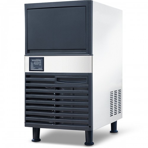 Commercial Ice Cube Machine 55kg/24h 18kg bin | Stalwart SK120P