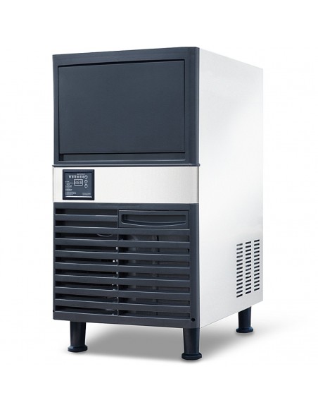 Commercial Ice Cube Machine 55kg/24h 18kg bin | Stalwart SK120P