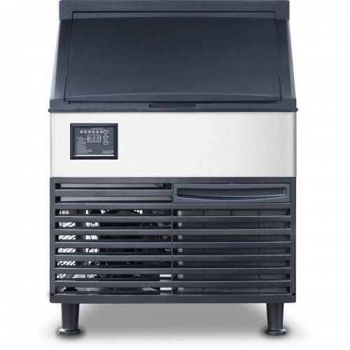 Commercial Ice Cube Machine 95kg/24h 36kg bin | Stalwart SK210P