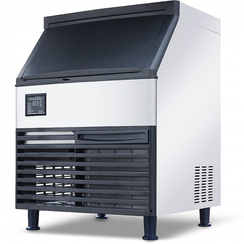 Commercial Ice Cube Machine 95kg/24h 36kg bin | Stalwart SK210P
