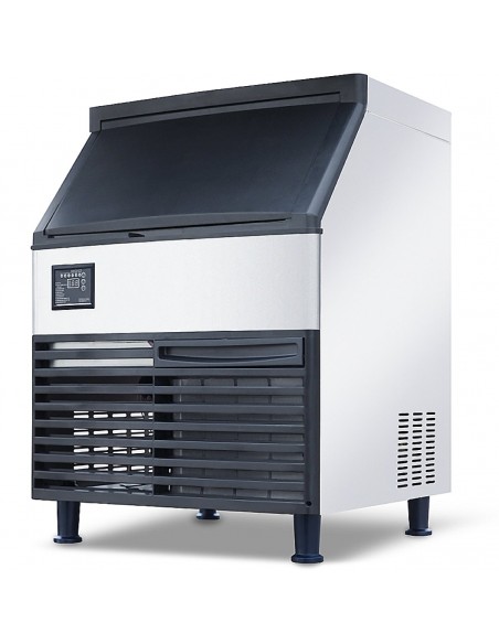 Commercial Ice Cube Machine 95kg/24h 36kg bin | Stalwart SK210P