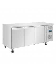 Polar G600 417 Ltr 3 Door Freezer Prep Counter 2