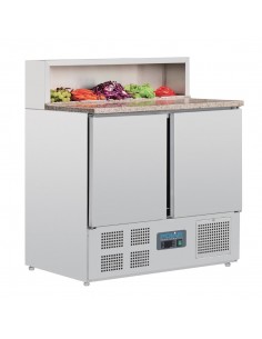 Polar G603 Refrigerated Pizza Prep Counter 288Ltr