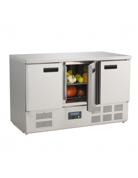 Polar G622 G-Series Triple Door Counter Fridge 368Ltr