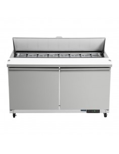 Polar GD883 2 Door Preparation Counter 527 Ltr 2