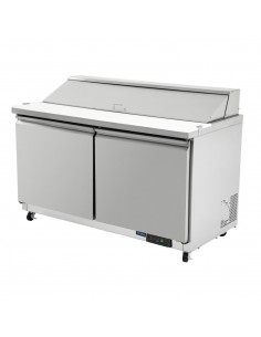 Polar GD883 2 Door Preparation Counter 527 Ltr