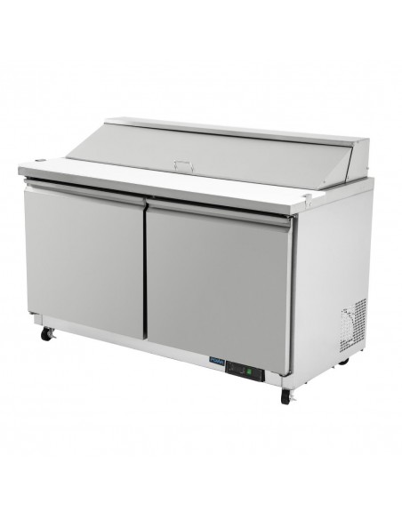 Polar GD883 2 Door Preparation Counter 527 Ltr