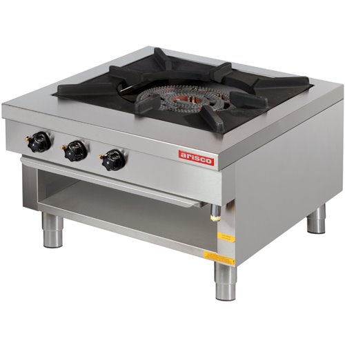 Gas stock pot stove Gas 3 burners 22.9kW | Stalwart DA-Hotmax 900 SPS706GTR