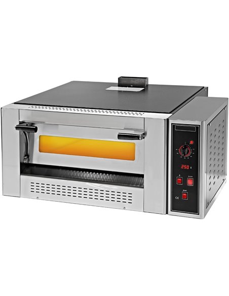 Gas Pizza oven 1 chamber 4 pizzas of 12'' | Stalwart DA-EMP4G