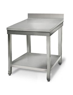 Professional Work table Stainless steel Bottom shelf Upstand 600x600x900mm | Stalwart DA-THATS66A