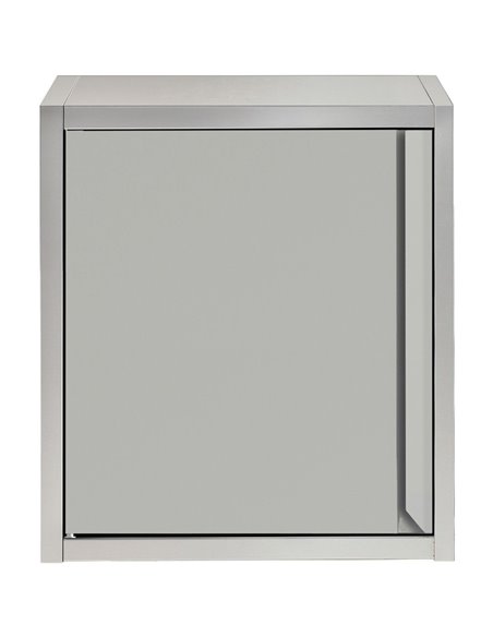 Wall cabinet 1 hinged door Stainless steel Width 600mm Depth 400mm | Stalwart DA-THWSR64