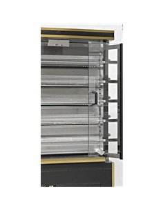Commercial Chicken Rotisserie Oven with Neutral Cabinet Electric 5 Spit 30 Chickens | Stalwart DA-PLS5EE 2