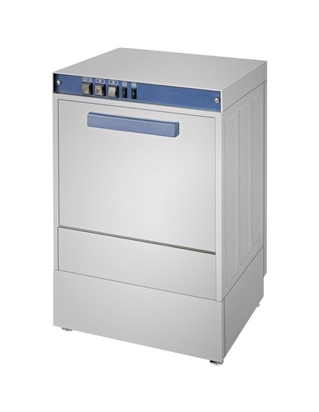 Glasswasher 480 Pint Glasses/Hour 400mm Basket Rinse Aid Pump Gravity Drain 13A | Stalwart DA-GWASH40
