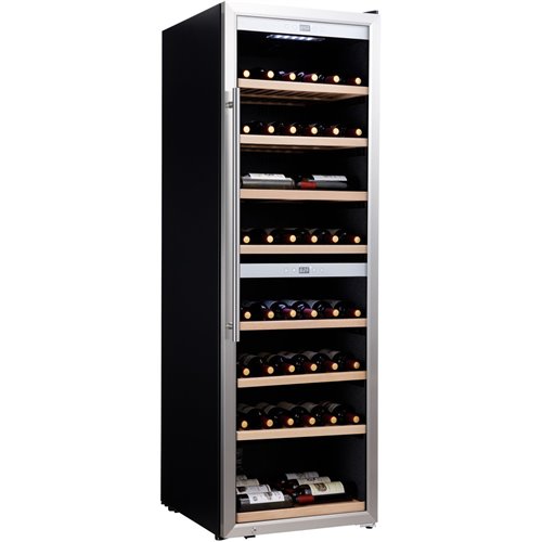 Commercial Wine cooler Dual zone 160 bottles | Stalwart DA-SW180