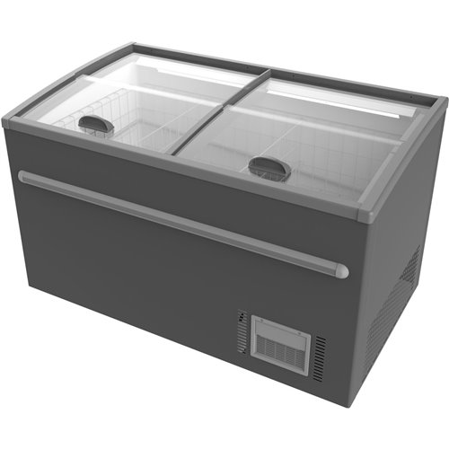 Island Showcase Freezer 1450x850x870mm 320 Litre| Stalwart DA-ZCDL145SS2