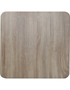 Laminated Square Table top Natural 24x24&quot | Stalwart DA-TT2424NATURAL