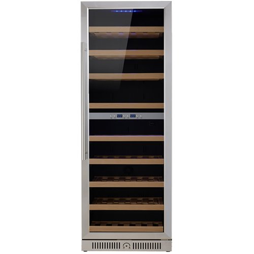 Commercial Wine cooler Dual zone 171 bottles | Stalwart DA-SW215