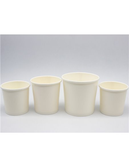 500pcs White Soup Bowl 16oz/473ml PE | Stalwart DA-WSB16OZ