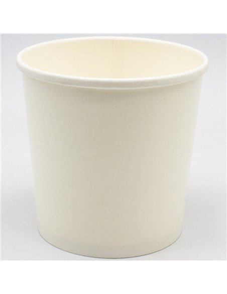 500pcs White Soup Bowl 24oz/709ml PE | Stalwart DA-WSB24OZ