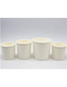 500pcs White Soup Bowl 24oz/709ml PE | Stalwart DA-WSB24OZ 2