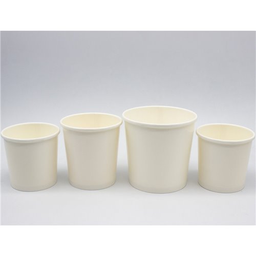 500pcs White Soup Bowl 24oz/709ml PE | Stalwart DA-WSB24OZ