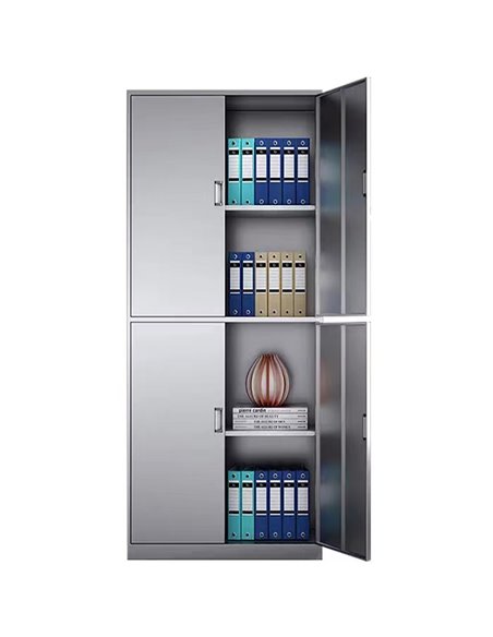 Commercial Stainless Steel Cabinet 4 Doors 900x400x1800mm | Stalwart DA-MYSLC05