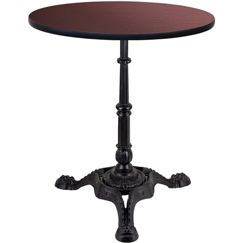 Black Decorative Table base 22x22'' Standard height Powder Coated Black | Stalwart DA-GS60229