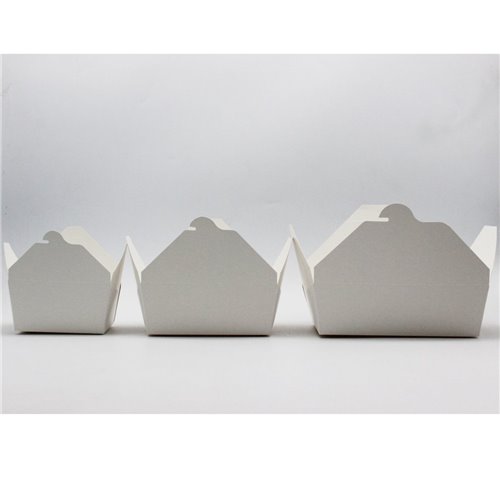 300pcs White Lunch Box 1350ml PE | Stalwart DA-WPLB1350