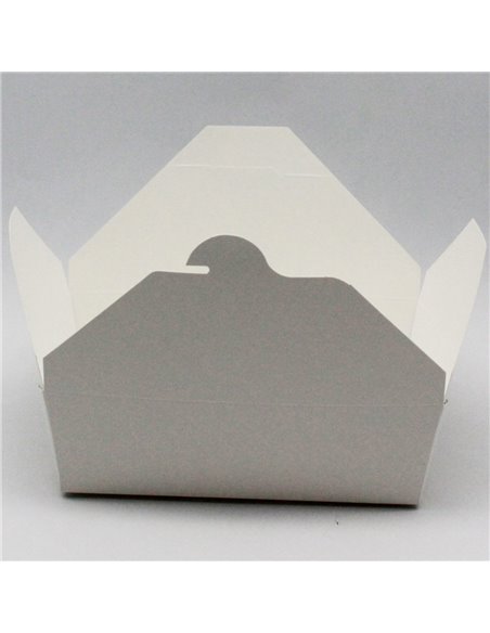 300pcs White Lunch Box 2000ml PE | Stalwart DA-WPLB2000