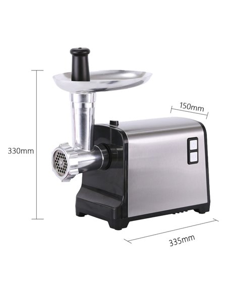 Professional Meat Grinder Stainless steel 1000W | Stalwart DA-MGL10