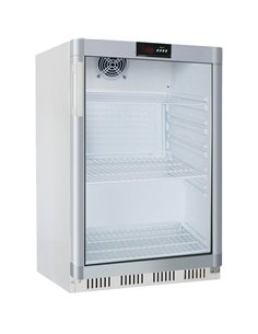 Commercial Refrigerator Undercounter 113 litres Stainless steel Single Glass door | Stalwart DA-DR200SSG