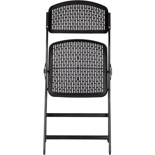 Folding Chair Black Plastic | Stalwart DA-HQLK53