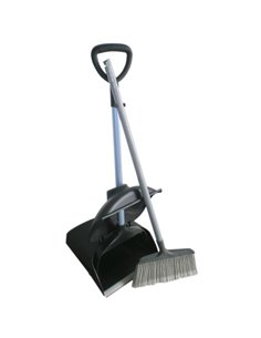 Plastic Lobby Dustpan and Broom set | Stalwart DA-JYXWRS1131