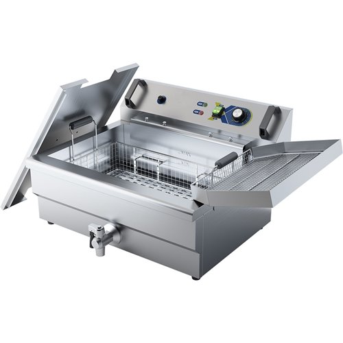 Commercial Fryer Electric 22 litres 4.8kW Countertop | Stalwart DA-MAREF201V