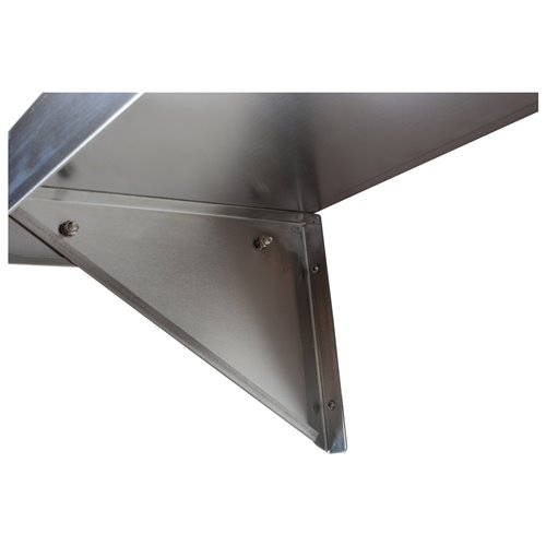 Wall Shelf Stainless steel 800x400x250mm | Stalwart DA-WHWS40080