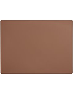 450mm x 300mm Commercial Cutting Board in Brown 10mm | Stalwart DA-LK30451TBR