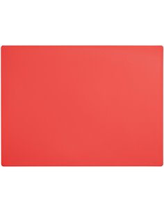 450mm x 300mm Commercial Cutting Board in Red 10mm | Stalwart DA-LK30451TRE