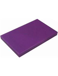600mm x 400mm Commercial Cutting Board in Purple 20mm | Stalwart DA-60402PURPLE