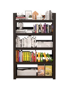 Commercial Shelving Unit 5 Tier Width 1000mm Depth 500mm Black| Stalwart DA-JM5CW1000