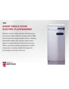 Parry 1868 Single Door Plate Warmer 2