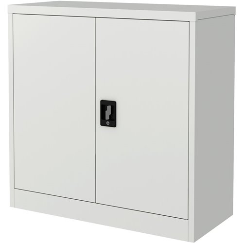 Commercial Metal Grey Storage Cabinet Lockable with 2 Shelves 900x400x900mm | Adexa FCA9