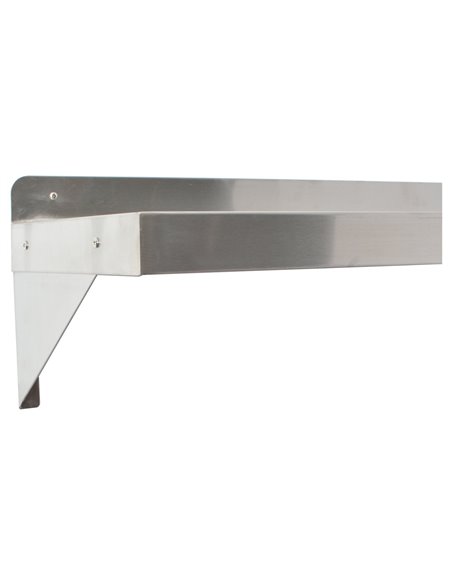 Wall Shelf Stainless steel 1500x350x250mm | Adexa WHWS35150