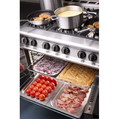 Falcon 6 Burner Dominator Plus Range G3101 Natural Gas with Feet