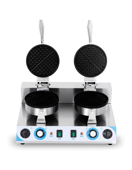 Commercial Premium Waffle maker Double Round | Adexa DA-MARWF2
