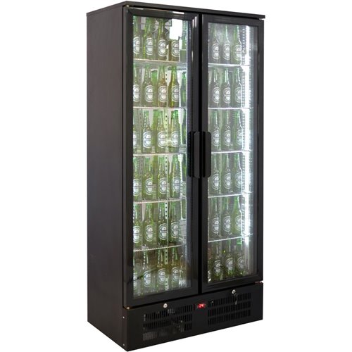 Bar bottle cooler Upright Double door 458 litres | Stalwart DA-SC458F