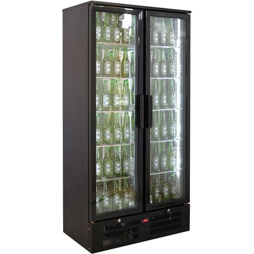 Bar bottle cooler Upright Double door 458 litres | Stalwart DA-SC458F