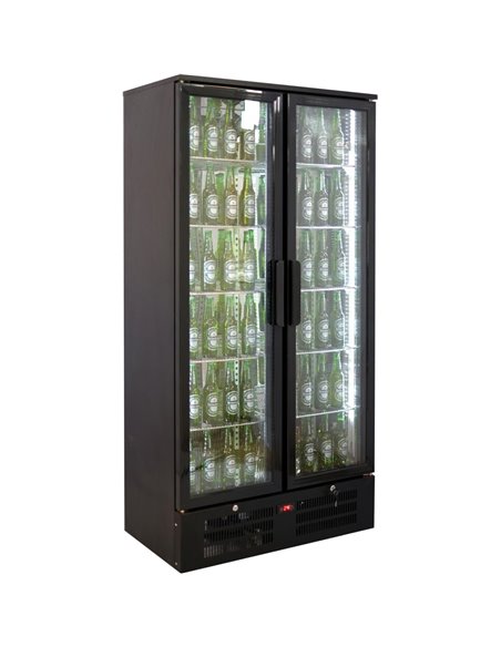 Bar bottle cooler Upright Double door 458 litres | Stalwart DA-SC458F
