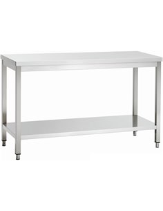 Professional Work table Stainless steel Bottom shelf 1000x700x900mm | Stalwart DA-THATS107