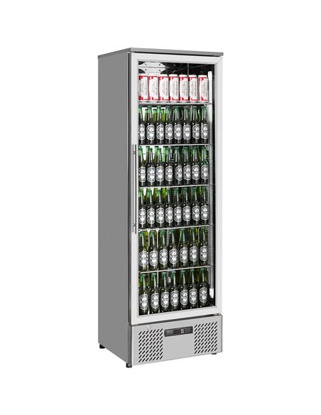 Bar bottle cooler Upright Stainless steel Single door 293 litres | Stalwart DA-SC293FS